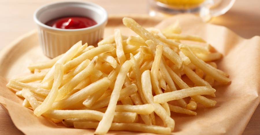 Batata Frita Sequinha