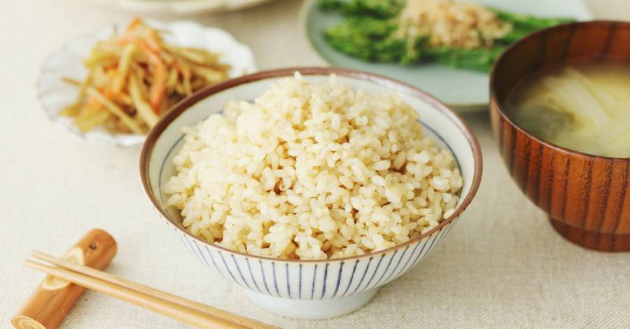 Arroz Integral na Panela de Pressao