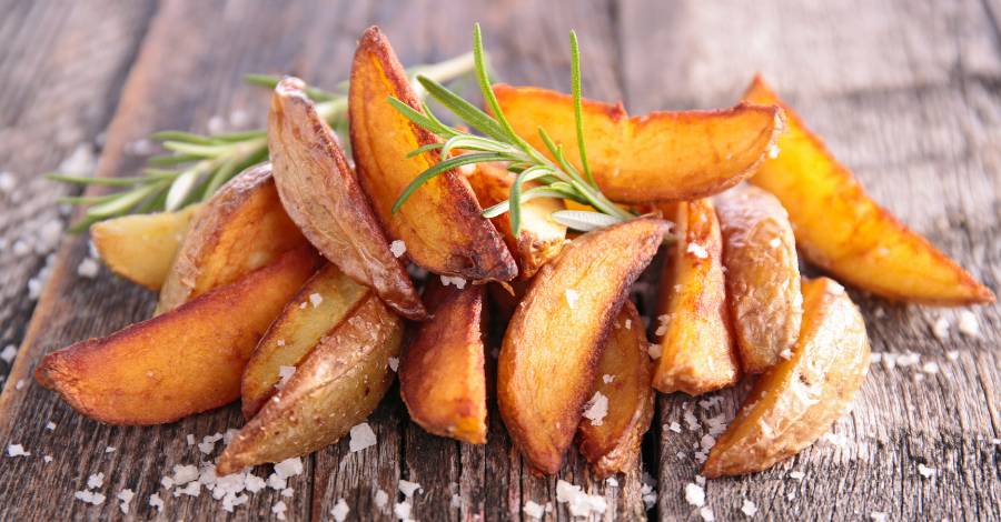 Batata Rustica Ervas na Airfryer