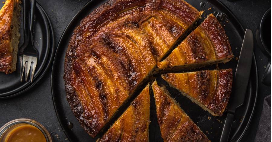Bolo de Banana Caramelizada 1