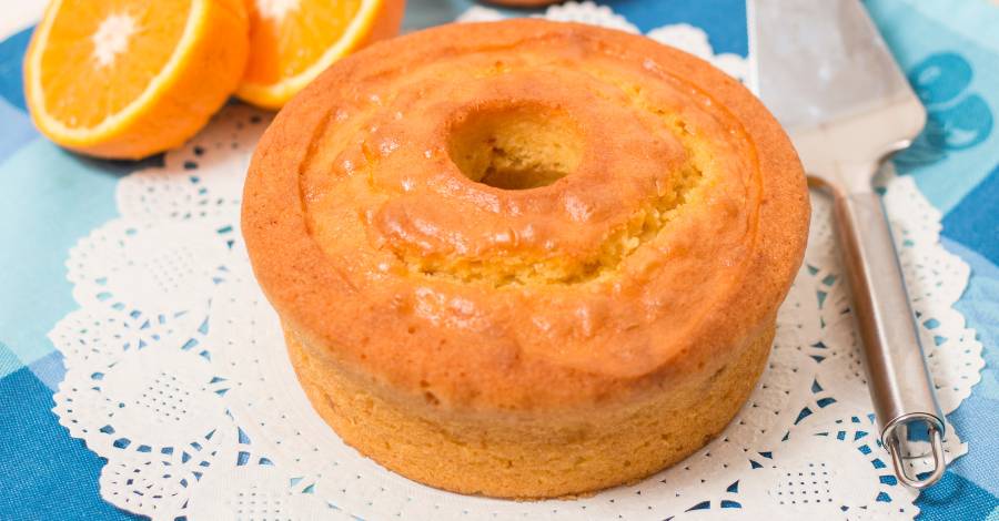 Bolo de Laranja Fofinho