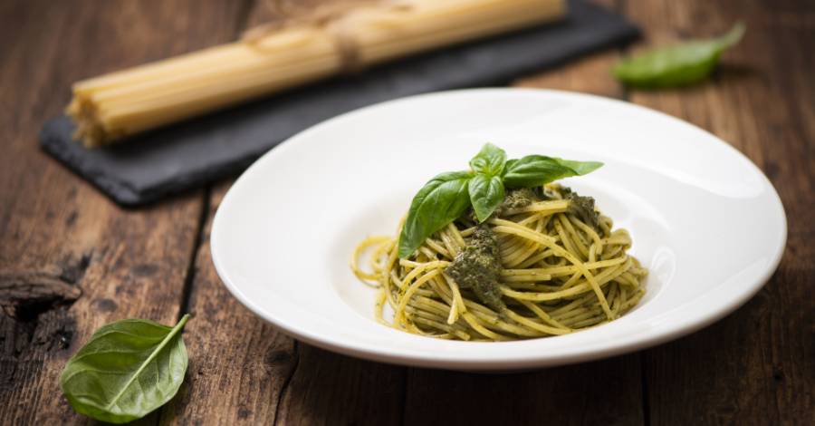 Espaguete ao Pesto