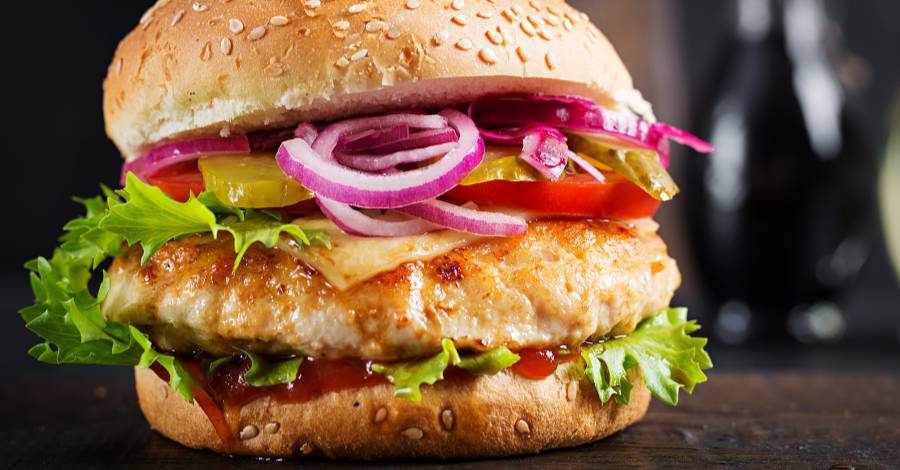 Hamburguer de Frango