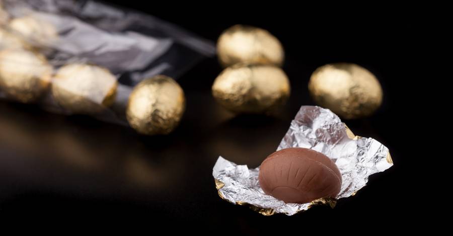 Mini Ovinhos de Chocolate