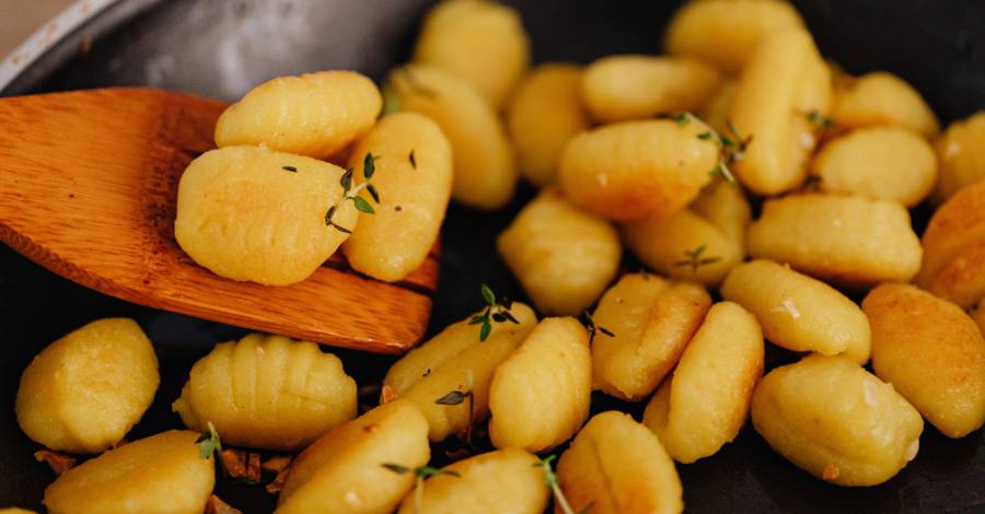Nhoque de Batata Doce com Molho de Manteiga e Salvia