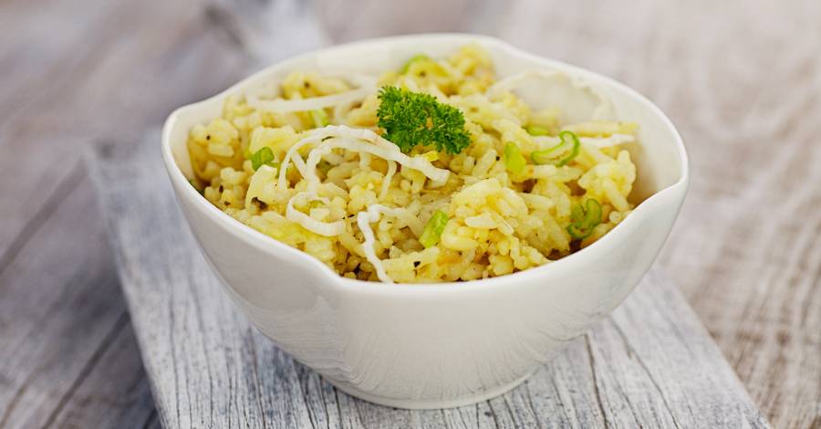 Risoto de Alho Poro