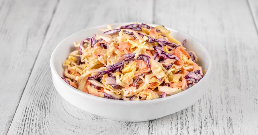 Salada de Repolho Americana Coleslaw