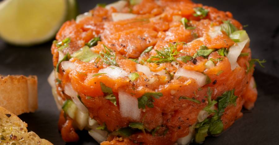 Tartar de Salmao